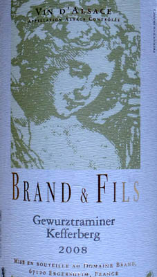 Gewurtztraminer Alsace